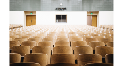 Empty classroom